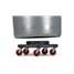 Rubbermaid Brute Quiet Dolly 2640-43, Black